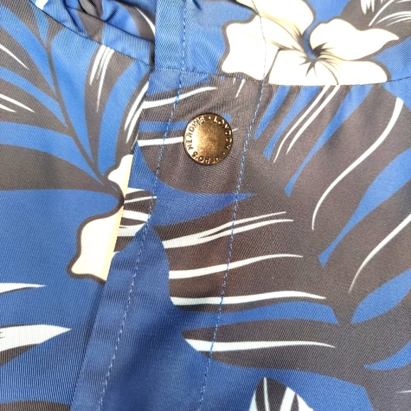 Heros Heroine  Hawaiian print wind breaker size XL - Picture 3 of 12